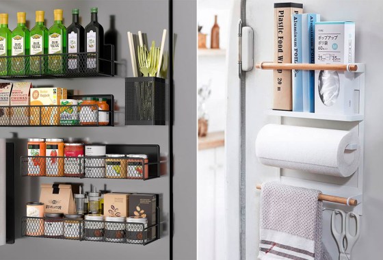 Magnetic kitchen storage is this year’s trending home hack