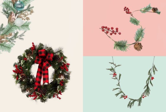 Michaels is practically giving lighted holiday wreaths and garlands away