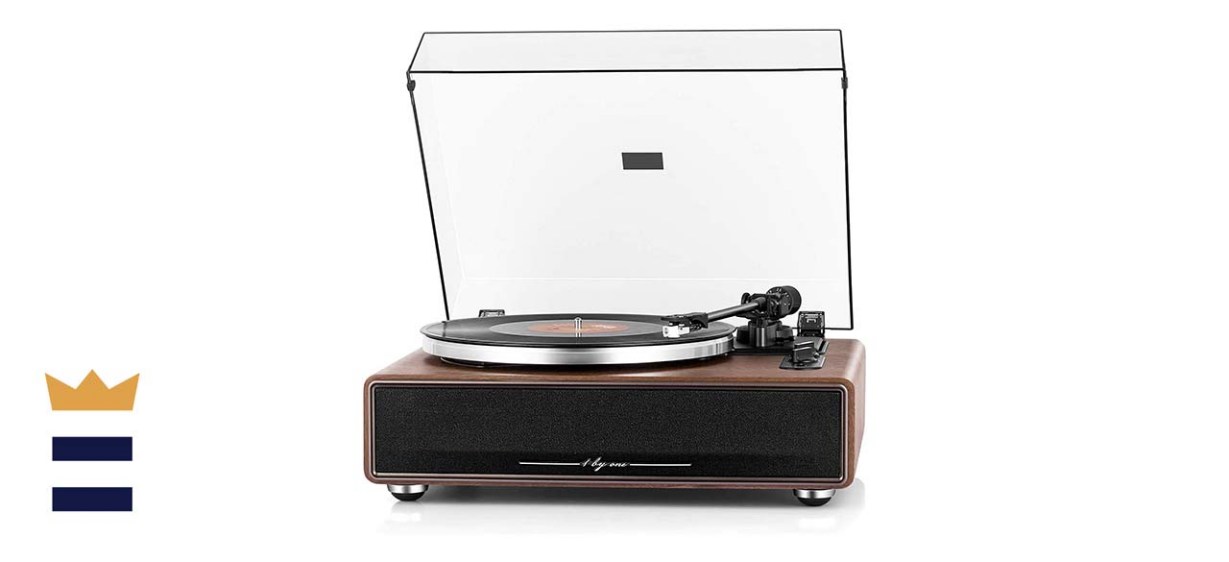 1 By One Belt Drive Turntable With Built-in Speakers