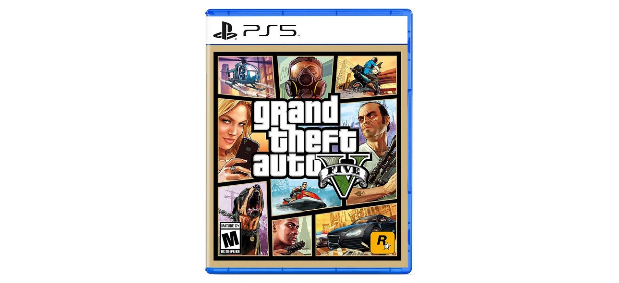 PSF Grand Theft Auto game on white background