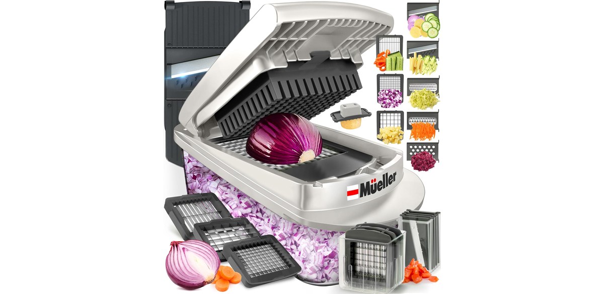 Mueller Pro-Series 10-in-1 8-Blade Vegetable Chopper Mueller Pro-Series 10-in-1 8-Blade Vegetable Chopper