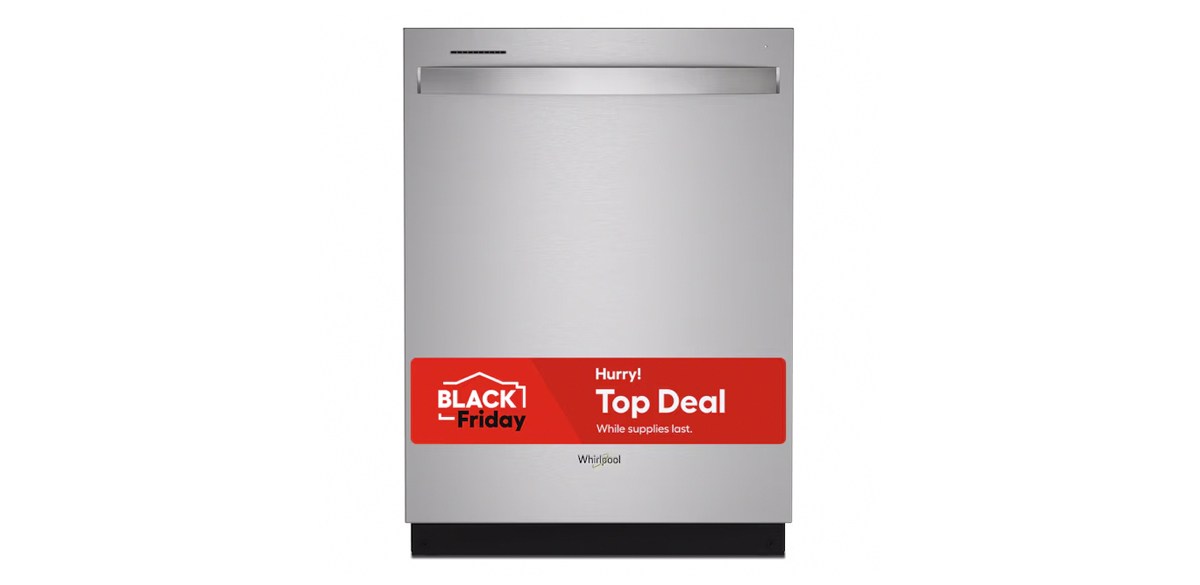 Whirlpool Eco Series Large Capacity 24-in Top-Control Built-In Dishwasher With Third Rack Whirlpool Eco Series Large Capacity 24-in Top-Control Built-In Dishwasher With Third Rack