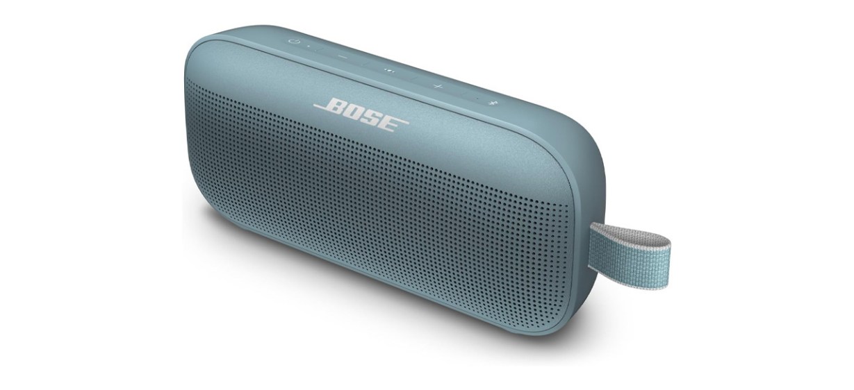 Bose SoundLink Flex Bluetooth Speaker on white background Bose SoundLink Flex Bluetooth Speaker on white background