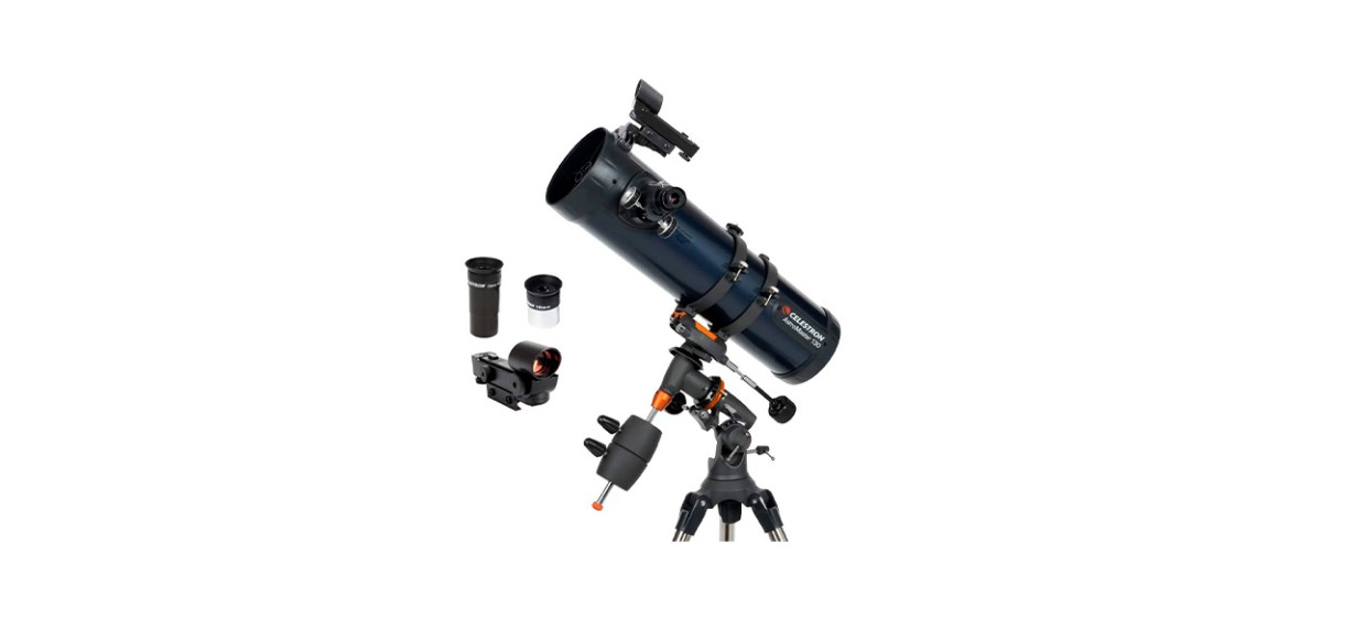 Best Celestron AstroMaster 130EQ Newtonian Reflector Telescope