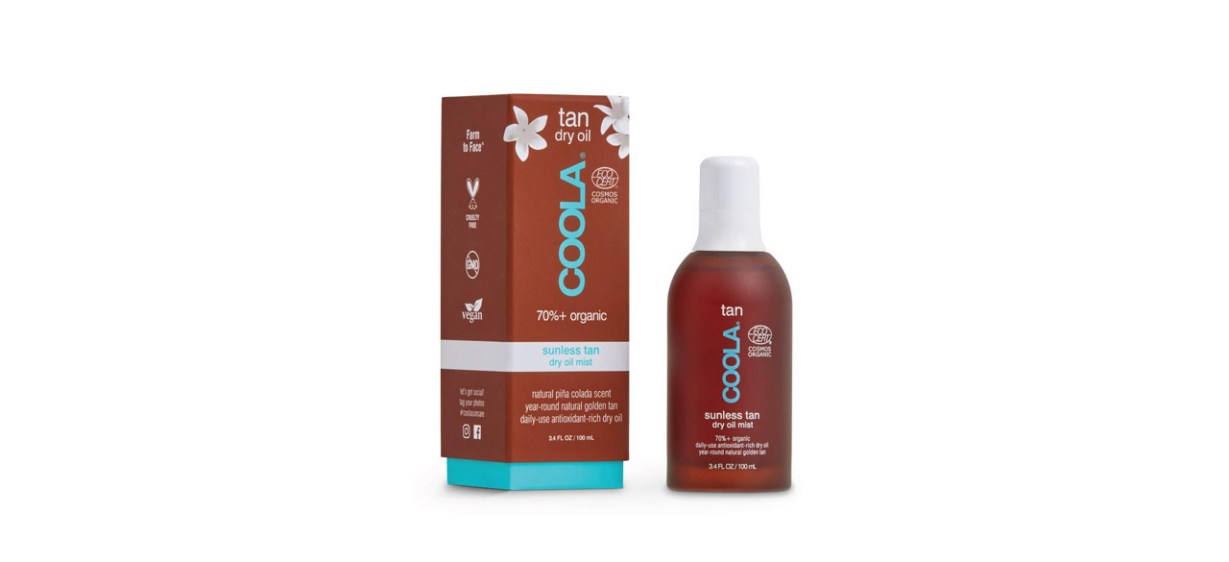 Best COOLA Organic Sunless Tan Dry Oil Mist