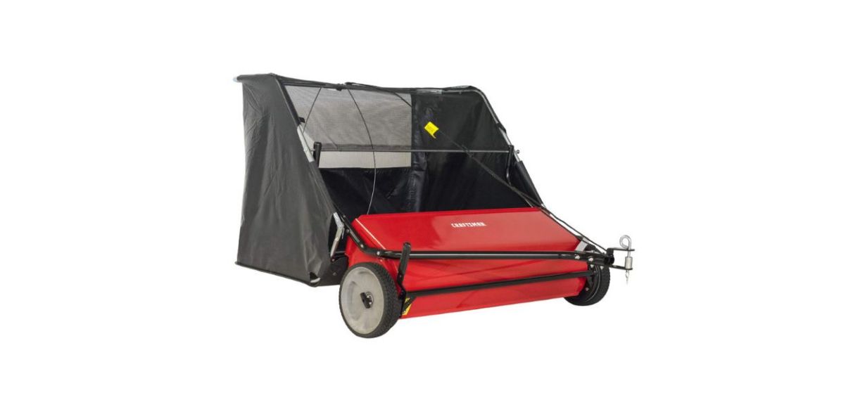 Best Craftsman 42-Inch High-Speed Tow Lawn Sweeper
