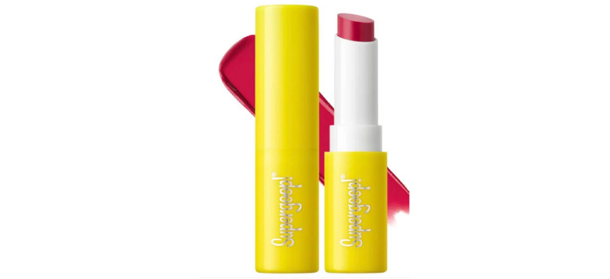 Supergoop! Lipshade 100% Mineral SPF 30 Hydrating Lipstick on white background