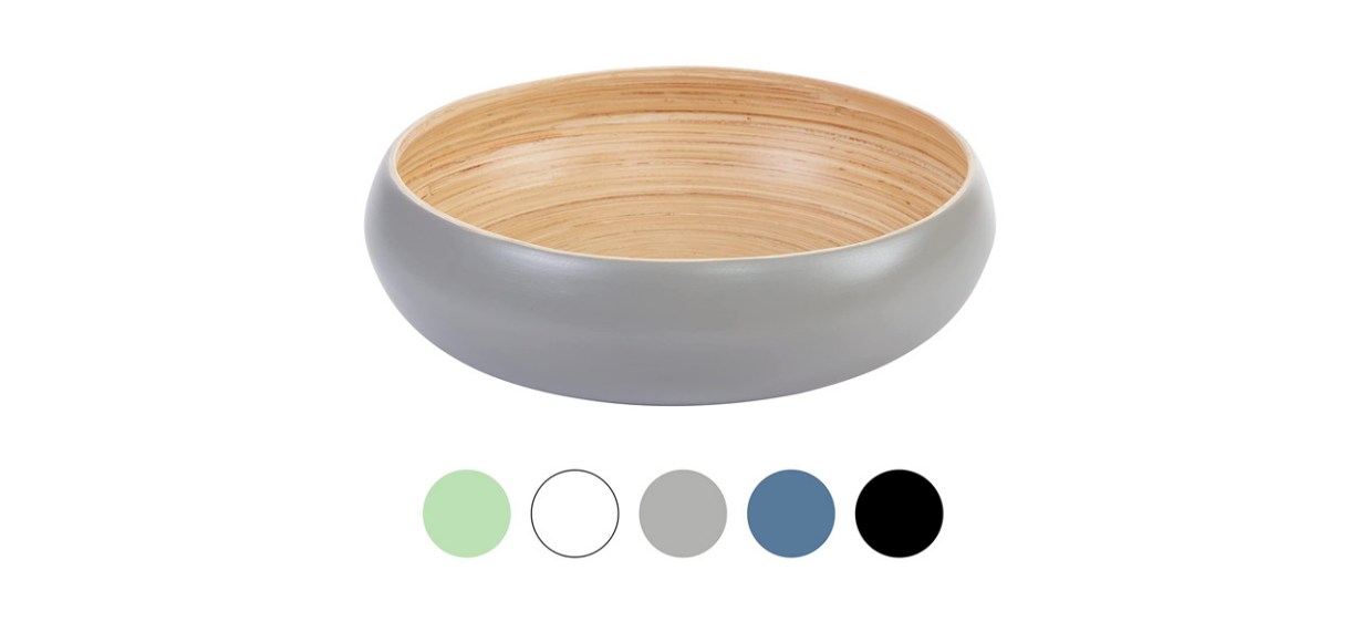 Best Habitas Spun Bamboo Fruit Bowl