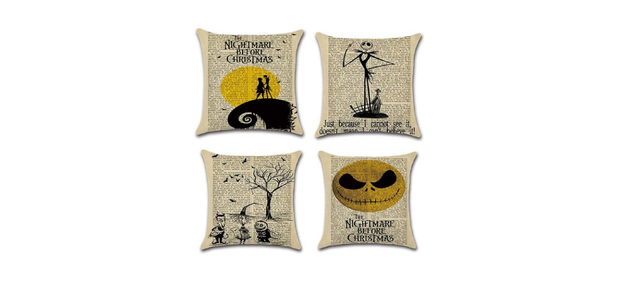 Best LoveHome Decor Nightmare Before Christmas Decorative Throw Pillow Covers Best LoveHome Decor Nightmare Before Christmas Decorative Throw Pillow Covers