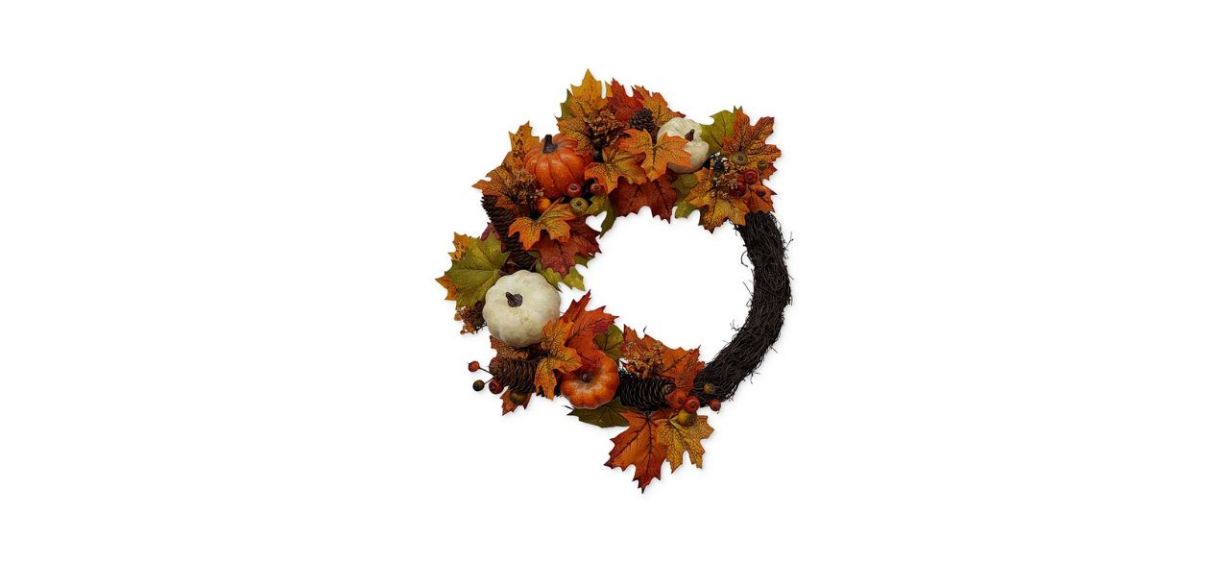 Best Martha Stewart Collection Asymmetrical Wreath 