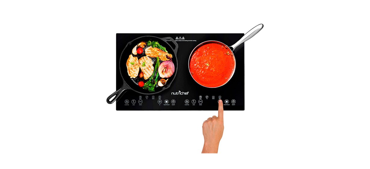 Best Nutrichef Portable Double Induction Cooktop