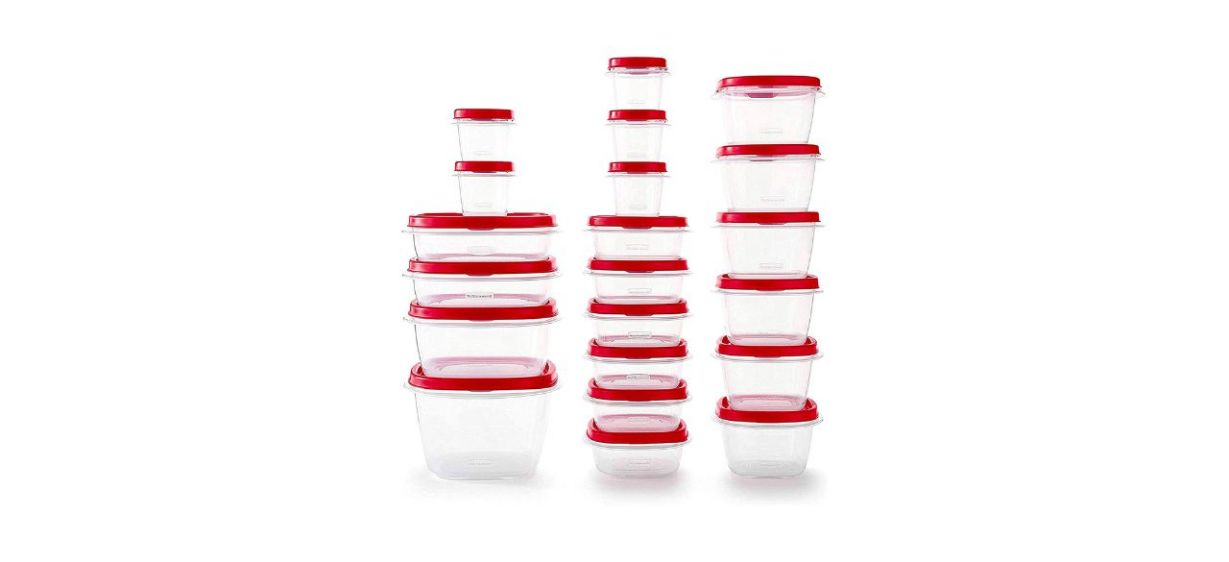 Best Rubbermaid 42-Piece Food Storage Container Set