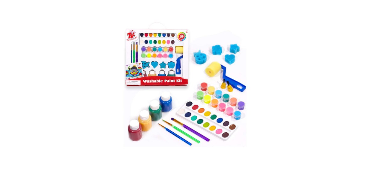 Best The Best Crafts 44-Piece Painting Kit for Kids