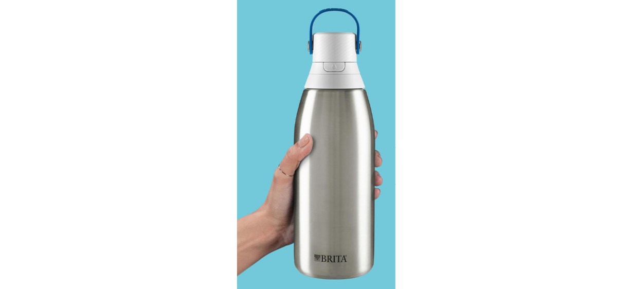Best Brita Insulated Filtered Water Bottle with Straw