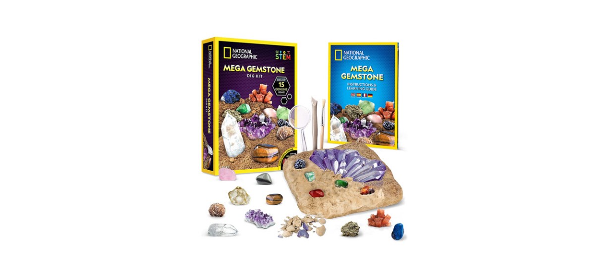 Best National Geographic Mega Gemstone Dig Kit