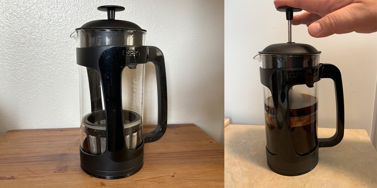 Collage with two views of Espro P3 Collage with two views of Espro P3