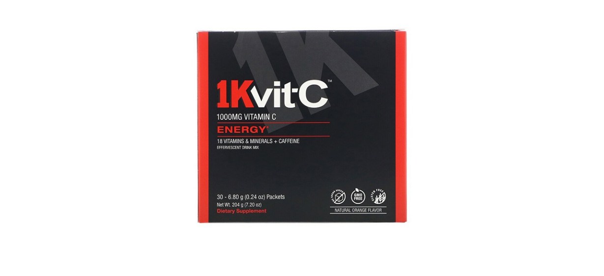 Kvit-C, Vitamin C, Energy, Effervescent Drink Mix