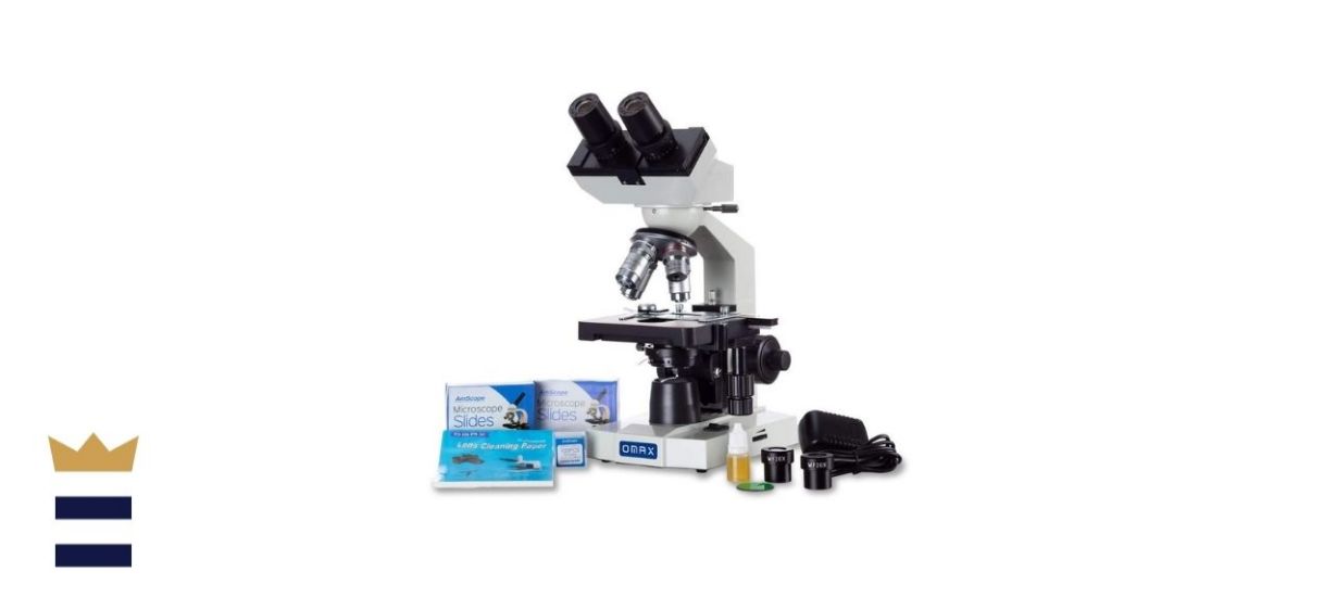 OMAX LED Binocular Compound Microscope