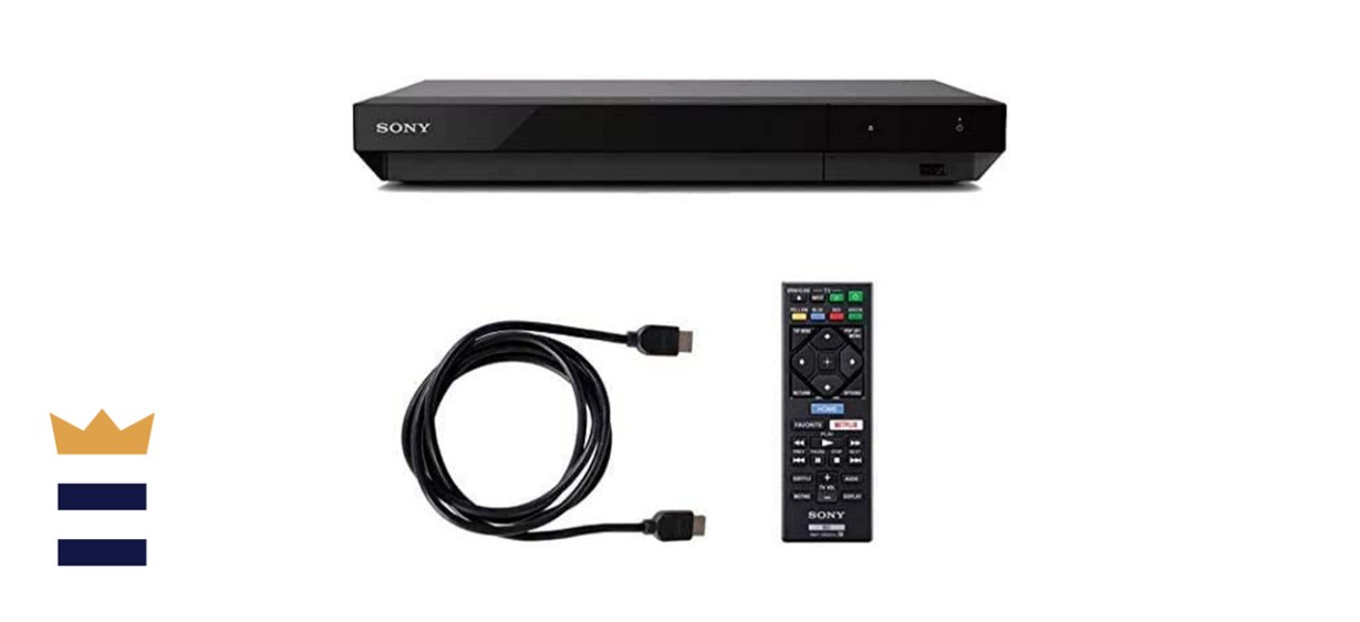Sony 4K Ultra HD Blu Ray Player with 4K HDR and Dolby Vision + 6FT HDMI Cable