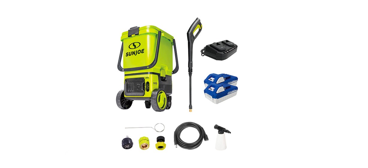 Sun Joe 24V-X2-PW1200 Cordless Pressure Washer