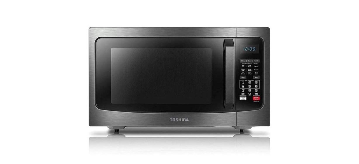 Toshiba 1.5 Cubic Foot Microwave with Convection Oven and Smart Sensor
