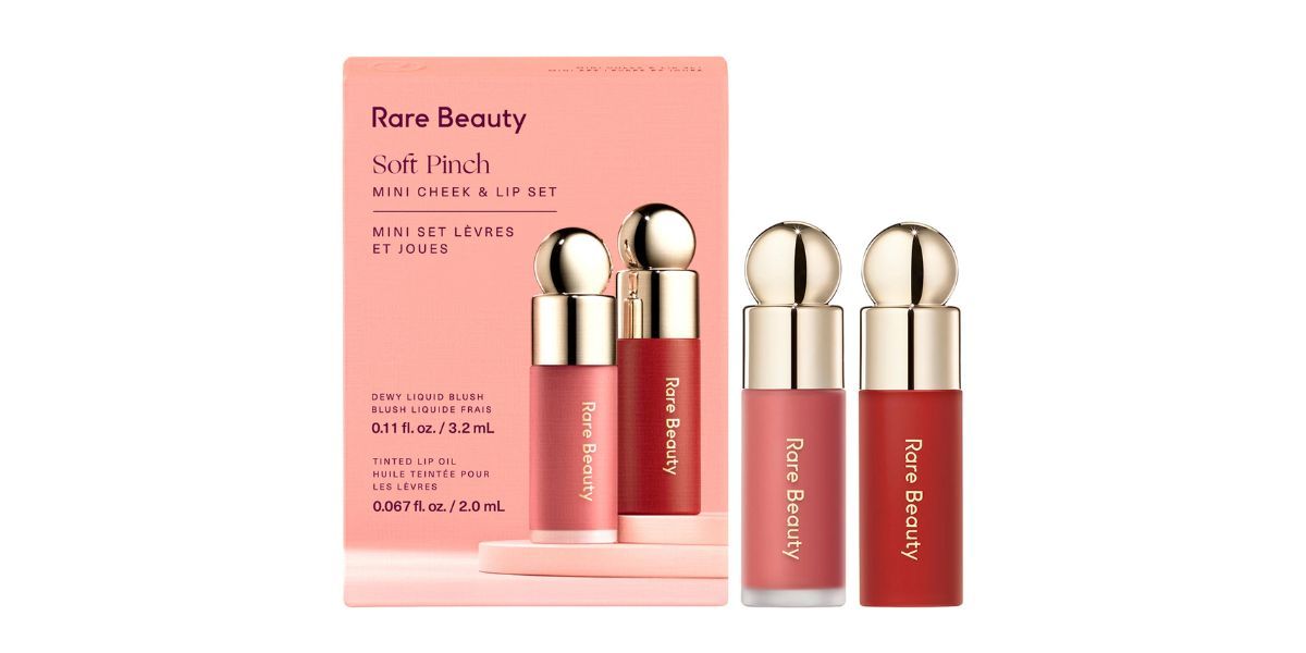 Rare Beauty by Selena Gomez Mini Soft Pinch Liquid Blush and Lip Oil Set