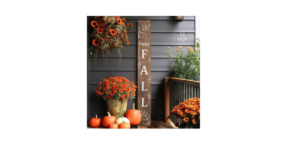 Happy Fall Porch Sign