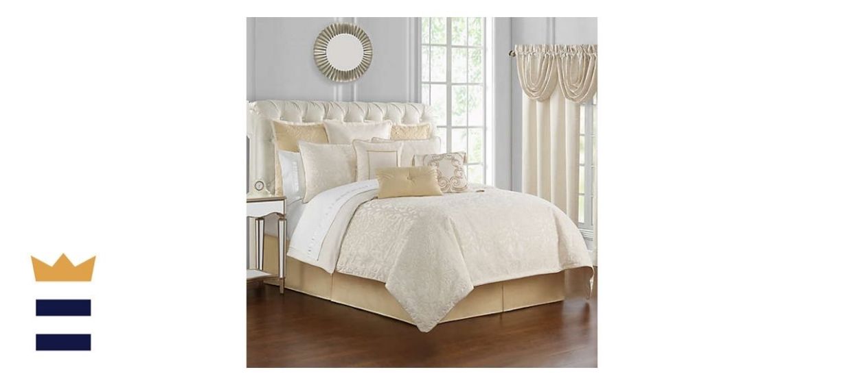 Waterford Valetta 4 Piece Reversible King Bedding Set 