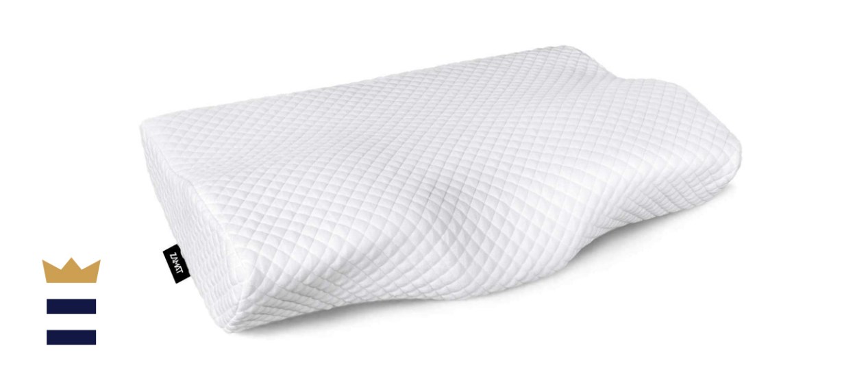 ZAMAT Contour Memory Foam Pillow for Neck Pain Relief