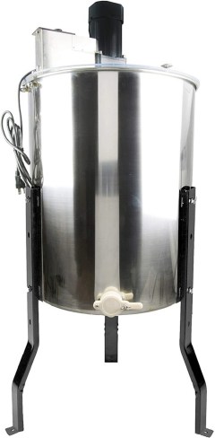 VIVO Electric 8-Frame Stainless Steel Honey Extractor