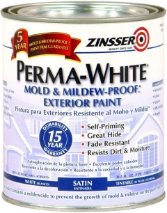 Zinsser Perma-White Exterior Paint