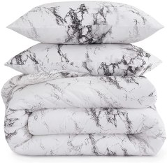 Wake In Cloud Marble Comforter Set
