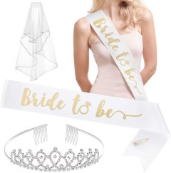 xo, Fetti Bachelorette Party Bride to Be Decorations Kit