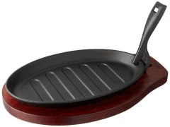 Winco ISP-3 Cast Iron Steak Platter