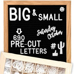 Little Hippo Kit With 685 Letters, Stand, and Sorting Tray