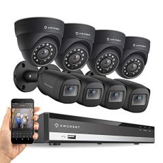 Amcrest HD 1080-Lite 8CH Video Security Camera System