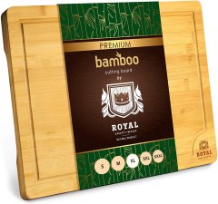 Royal Craft Wood Organic Bamboo Butcher Block