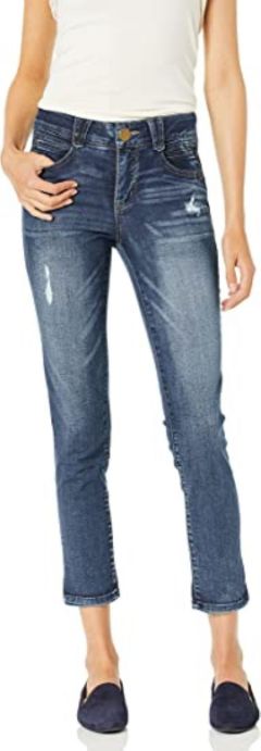 Democracy Women's Ab Solution Crop Jeans