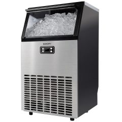 E EUHOMY Commercial Ice Maker Machine, 99 lbs