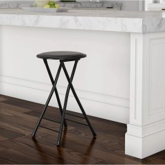 Trademark 24-Inch Collapsible Folding Stool