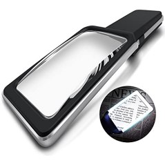 MagniPros Horizontal Handheld Magnifying Glass