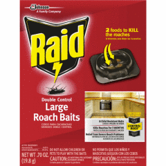 Raid Double Control Large Roach Baits