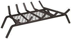 Rocky Mountain Radar Fireplace Grate with Ember Retainer