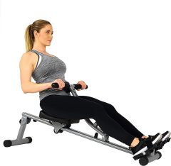 Sunny Health & Fitness Compact Adjustable Rowing Machine