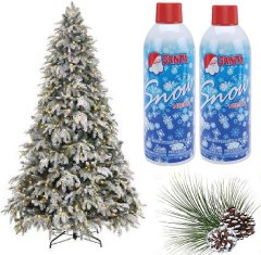 Prextex Christmas Artificial Snow Spray