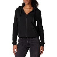 Amazon Essentials Women's French Terry Fleece Full-Zip Hoodie