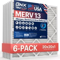 BNX TruFilter 20x20x1 MERV 13 AC Furnace Air Filter