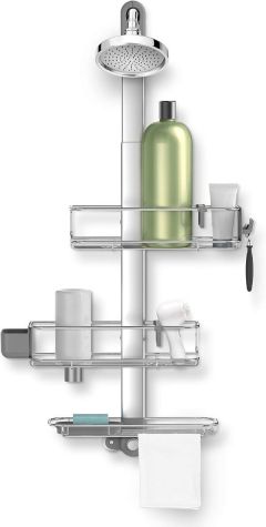 simplehuman Adjustable Shower Caddy Plus