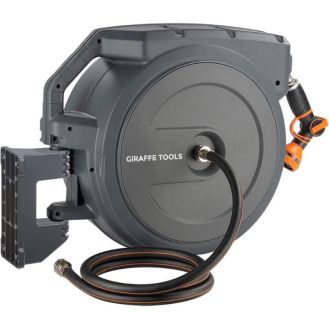 Giraffe Tools AW405/8MB Retractable Garden Hose Reel