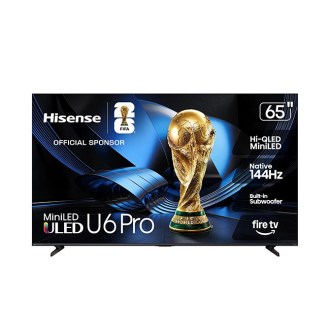 Hisense U6 Pro Series Mini‑LED ULED 4K UHD HDR Smart Fire TV